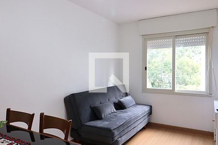 Sala de apartamento para alugar com 1 quarto, 40m² em Jardim Lindóia, Porto Alegre
