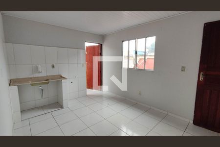 Sala / Cozinha de apartamento para alugar com 1 quarto, 45m² em Vila Correa, Ferraz de Vasconcelos