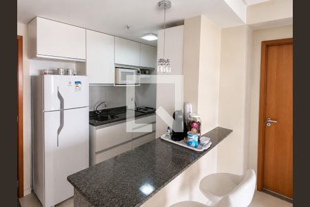 Cozinha de apartamento para alugar com 1 quarto, 40m² em Águas Claras, Brasília