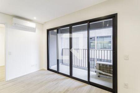 Sala/Cozinha de apartamento para alugar com 1 quarto, 38m² em Itaim Bibi, São Paulo
