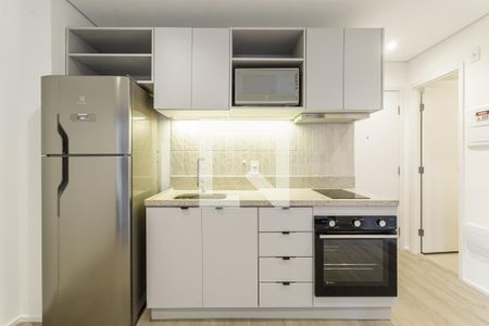 Sala/Cozinha de apartamento para alugar com 1 quarto, 38m² em Itaim Bibi, São Paulo