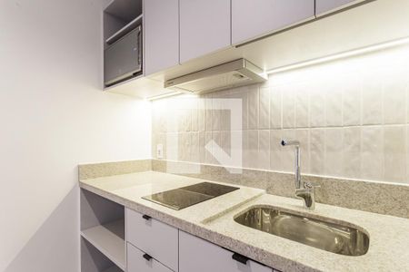 Sala/Cozinha de apartamento para alugar com 1 quarto, 38m² em Itaim Bibi, São Paulo