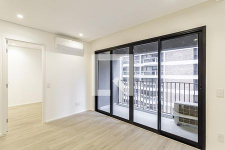 Sala/Cozinha de apartamento para alugar com 1 quarto, 38m² em Itaim Bibi, São Paulo