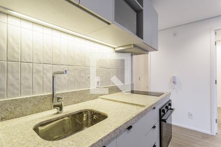 Sala/Cozinha de apartamento para alugar com 1 quarto, 38m² em Itaim Bibi, São Paulo