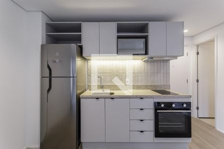 Sala/Cozinha de apartamento para alugar com 1 quarto, 38m² em Itaim Bibi, São Paulo
