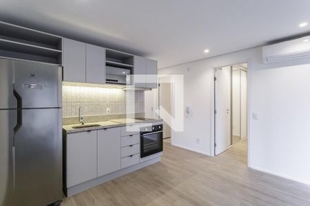 Sala/Cozinha de apartamento para alugar com 1 quarto, 38m² em Itaim Bibi, São Paulo