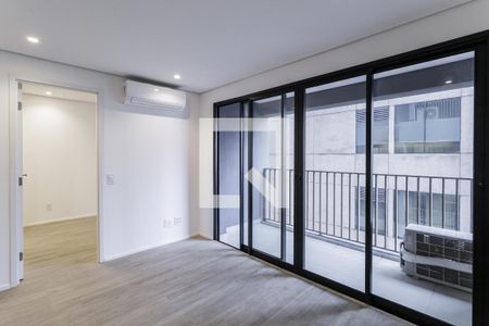 Sala/Cozinha de apartamento para alugar com 1 quarto, 38m² em Itaim Bibi, São Paulo
