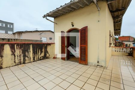 Terraço do Quarto 1 de casa à venda com 3 quartos, 123m² em Jardim Campo Limpo, São Paulo