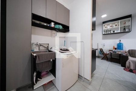 Sala/Cozinha de apartamento para alugar com 2 quartos, 42m² em Vila Guilhermina, São Paulo