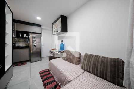 Sala/Cozinha de apartamento para alugar com 2 quartos, 42m² em Vila Guilhermina, São Paulo