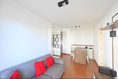 Sala de apartamento para alugar com 1 quarto, 49m² em Vila Guarani (zona Sul), São Paulo