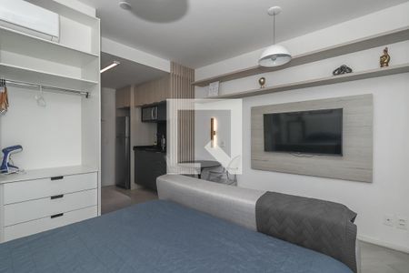 Sala / Quarto / Cozinha de kitnet/studio à venda com 1 quarto, 26m² em Mont’serrat, Porto Alegre