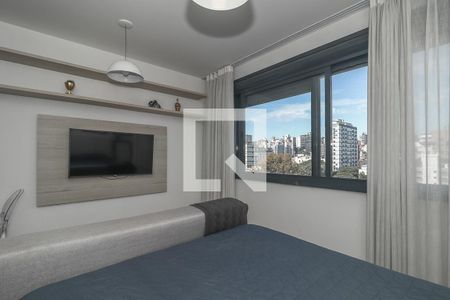 Sala / Quarto / Cozinha de kitnet/studio à venda com 1 quarto, 26m² em Mont’serrat, Porto Alegre