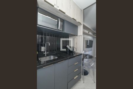 Sala / Quarto / Cozinha de kitnet/studio à venda com 1 quarto, 26m² em Mont’serrat, Porto Alegre