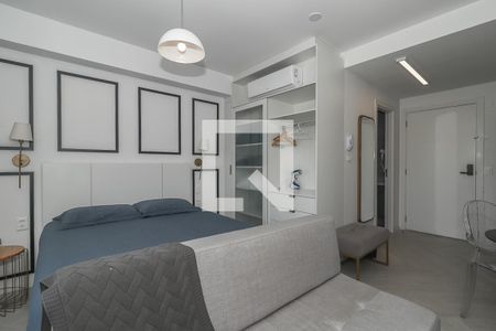 Sala / Quarto / Cozinha de kitnet/studio à venda com 1 quarto, 26m² em Mont’serrat, Porto Alegre