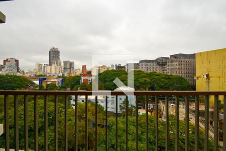 varanda Sala de apartamento para alugar com 1 quarto, 45m² em Jardim Paulista, São Paulo