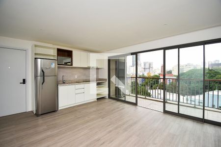Sala de apartamento para alugar com 1 quarto, 45m² em Jardim Paulista, São Paulo