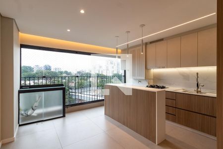 Sala de apartamento à venda com 2 quartos, 47m² em Vila Anastácio, São Paulo