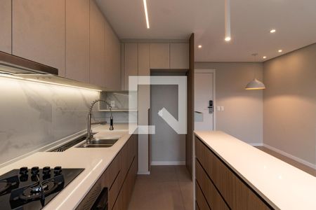 Cozinha de apartamento à venda com 2 quartos, 47m² em Vila Anastácio, São Paulo