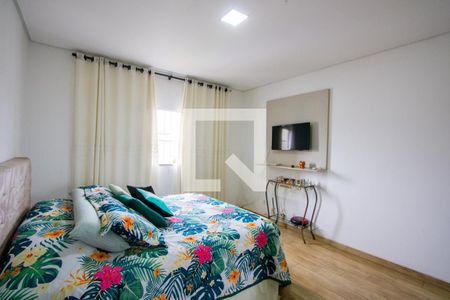 Quarto 1 - Suíte de casa à venda com 4 quartos, 250m² em Santa Maria, Santo André