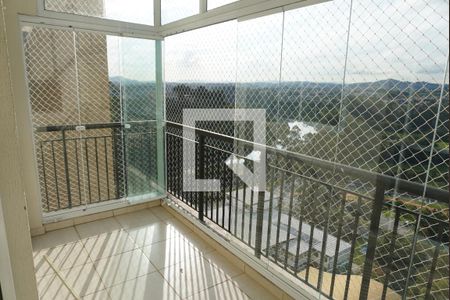 Varanda da sala de apartamento para alugar com 2 quartos, 94m² em Campo Belo, Santana de Parnaíba