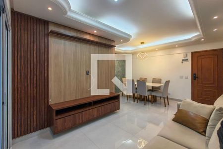 Sala de apartamento para alugar com 2 quartos, 90m² em Aviação, Praia Grande