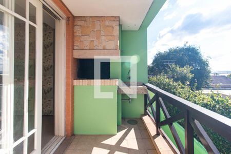 Varanda da Sala de casa de condomínio à venda com 2 quartos, 196m² em Menino Deus, Porto Alegre