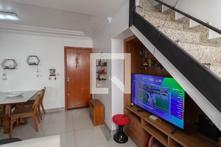 Sala de apartamento à venda com 2 quartos, 109m² em Castelo, Belo Horizonte