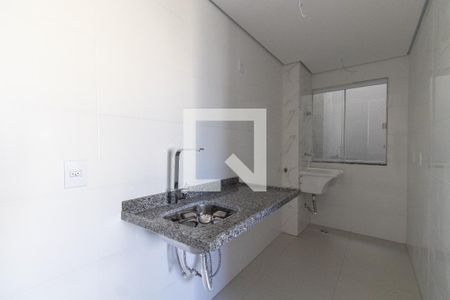 Cozinha e Área de Serviço de apartamento à venda com 2 quartos, 36m² em Vila Santana, São Paulo