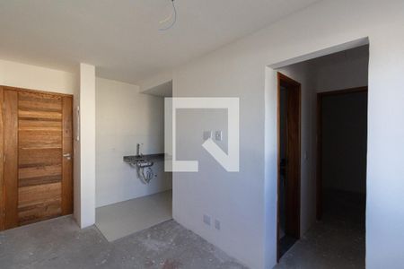 Sala e Cozinha de apartamento à venda com 2 quartos, 36m² em Vila Santana, São Paulo