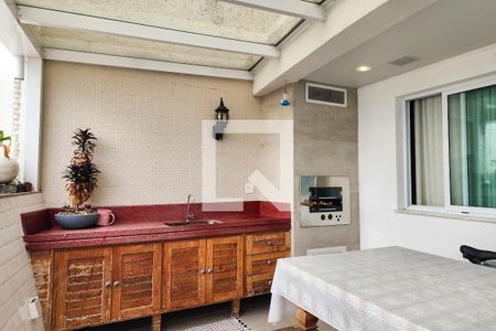 Varanda Gourmet  de apartamento à venda com 2 quartos, 112m² em Tijuca, Rio de Janeiro