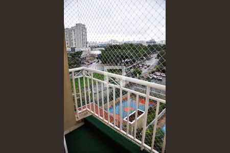Detalhe - Varanda da Sala e Sala de Jantar de apartamento para alugar com 2 quartos, 56m² em Piqueri, São Paulo