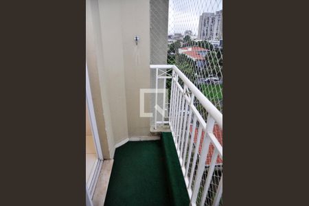 Detalhe - Varanda da Sala e Sala de Jantar de apartamento para alugar com 2 quartos, 56m² em Piqueri, São Paulo
