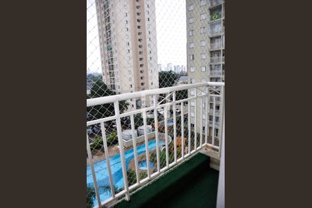 Detalhe - Varanda da Sala e Sala de Jantar de apartamento para alugar com 2 quartos, 56m² em Piqueri, São Paulo