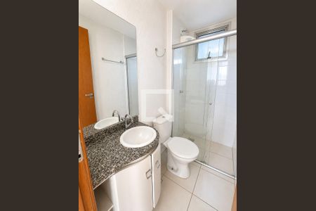 Banheiro de apartamento para alugar com 2 quartos, 63m² em Jardim Atlântico, Goiânia