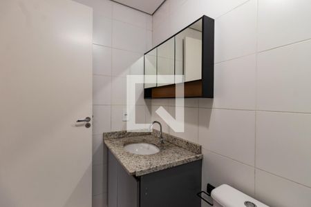 Banheiro da Suíte de apartamento para alugar com 1 quarto, 23m² em Pompeia, São Paulo