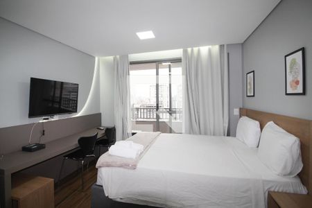 Suíte  de kitnet/studio para alugar com 1 quarto, 28m² em Vila Olímpia, São Paulo