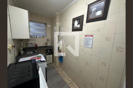 Cozinha de apartamento para alugar com 1 quarto, 40m² em Itararé, São Vicente