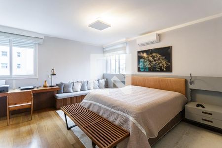 Quarto Suíte de apartamento à venda com 1 quarto, 120m² em Vila Nova Conceição, São Paulo