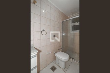 Banheiro da Suíte de apartamento à venda com 4 quartos, 137m² em Chácara das Pedras, Porto Alegre