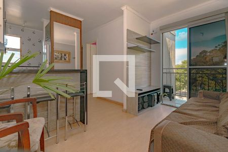 Sala de apartamento para alugar com 2 quartos, 40m² em Olaria, Canoas
