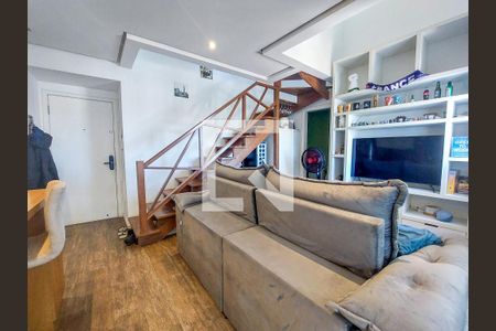 Sala de apartamento para alugar com 1 quarto, 59m² em Santo Amaro, São Paulo