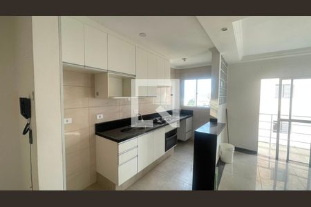 Sala - Cozinha de apartamento para alugar com 2 quartos, 51m² em Rio Cotia, Cotia