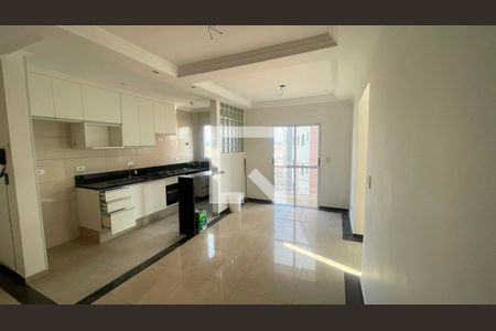 Sala - Cozinha de apartamento para alugar com 2 quartos, 51m² em Rio Cotia, Cotia