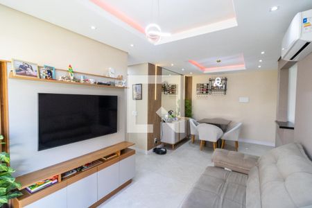 Sala de apartamento à venda com 3 quartos, 72m² em Cavalhada, Porto Alegre