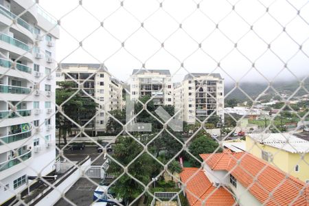 Sala - Vista de apartamento para alugar com 3 quartos, 86m² em Freguesia (jacarepaguá), Rio de Janeiro