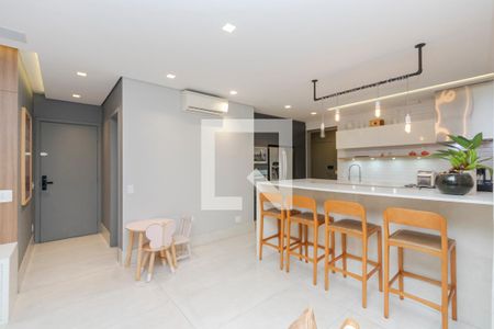 Sala de apartamento à venda com 3 quartos, 134m² em Cidade Monções, São Paulo