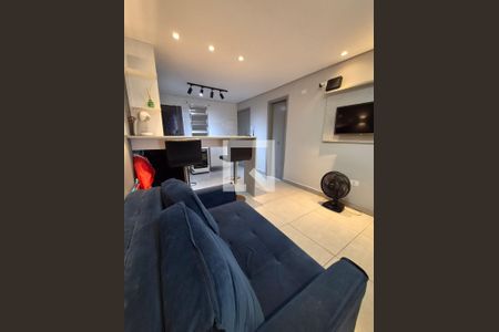 Sala/Quarto de apartamento para alugar com 1 quarto, 30m² em Aviação, Praia Grande