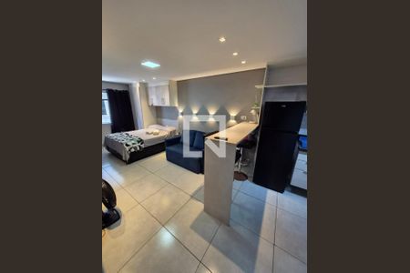 Sala/Quarto de apartamento para alugar com 1 quarto, 30m² em Aviação, Praia Grande