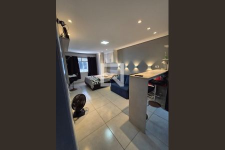 Sala/Quarto de apartamento para alugar com 1 quarto, 30m² em Aviação, Praia Grande